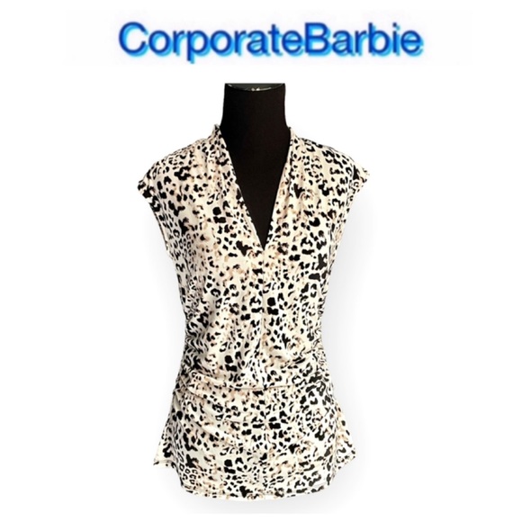 Vince Camuto Leopard Print Tank - Picture 2 of 7